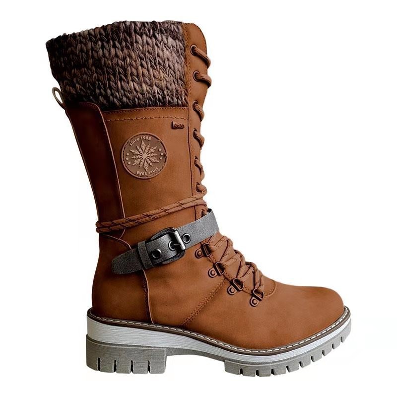 Bottes Martin à Talon Carré