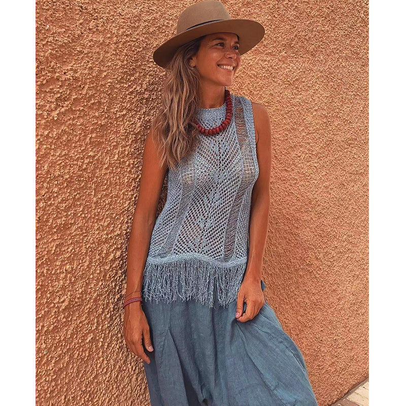 Débardeur Plage Léger Femme