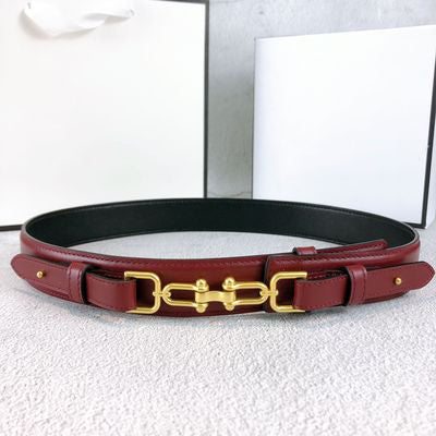 Ceinture Large Cuir Vachette