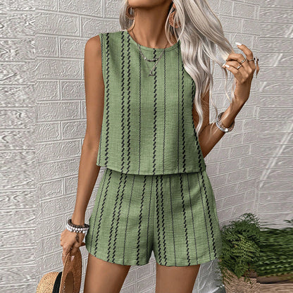 Ensemble Rayé Top & Short