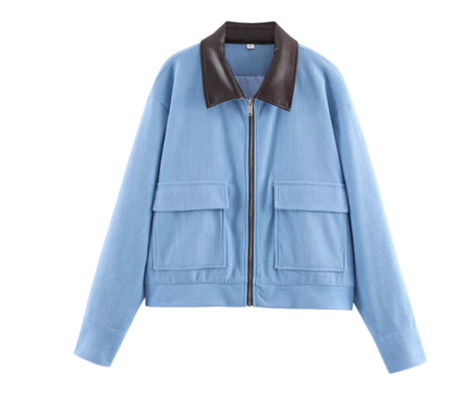 Veste Velours Côtelé 3 Couleurs Femme