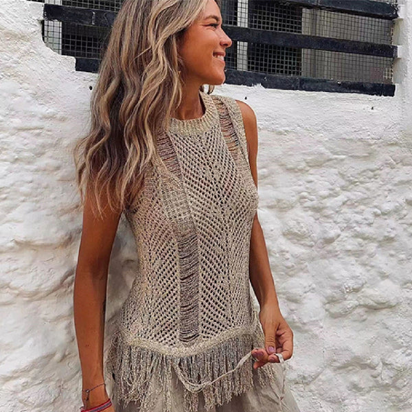 Débardeur Plage Léger Femme