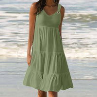 Robe élégante patchwork femme