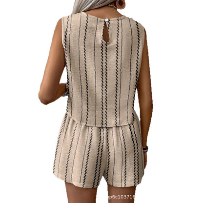 Ensemble Rayé Top & Short