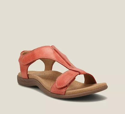 Sandales Compensées Velcro Confort