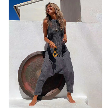 Débardeur Plage Léger Femme