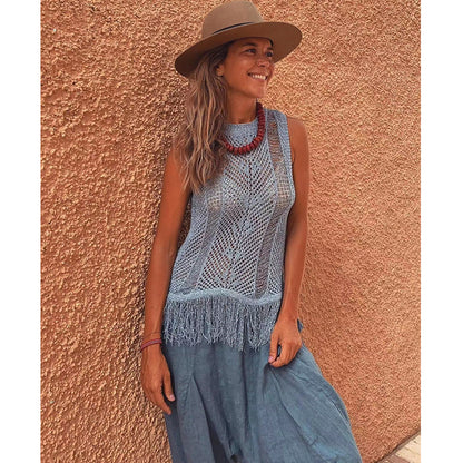 Débardeur Plage Léger Femme