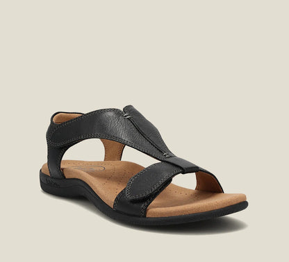 Sandales Compensées Velcro Confort