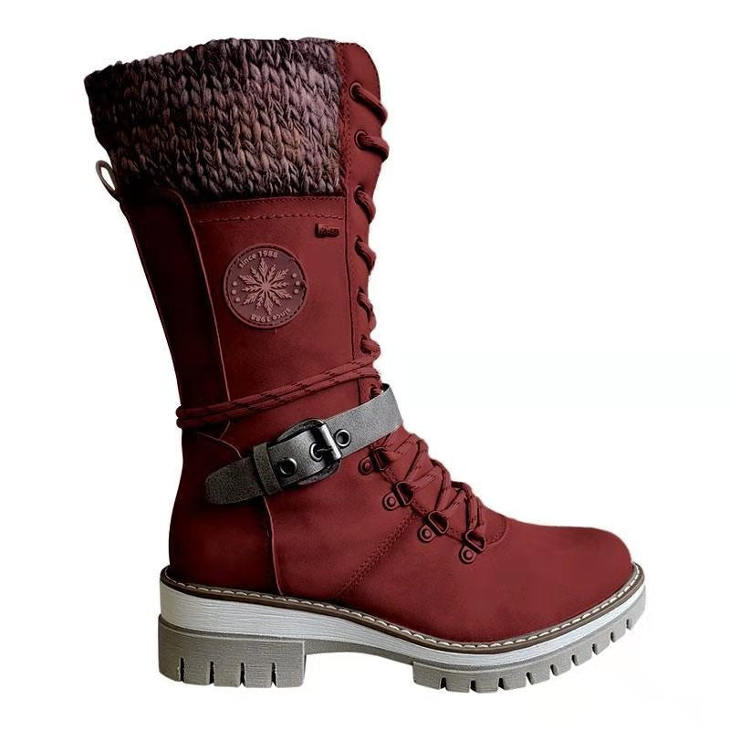 Bottes Martin à Talon Carré