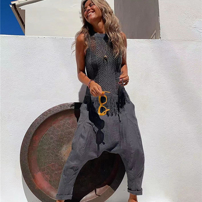 Débardeur Plage Léger Femme