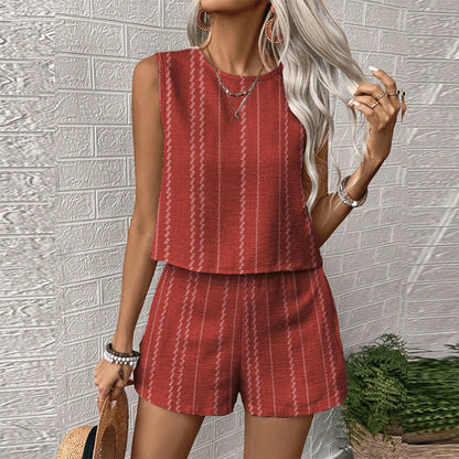 Ensemble Rayé Top & Short