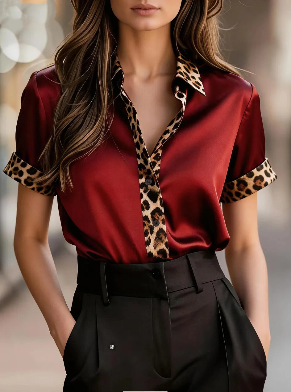 Chemise Léopard Chic