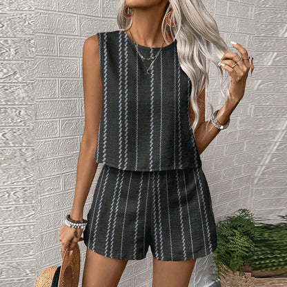 Ensemble Rayé Top & Short