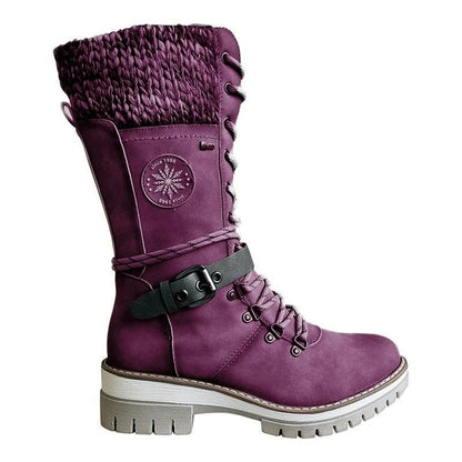 Bottes Martin à Talon Carré