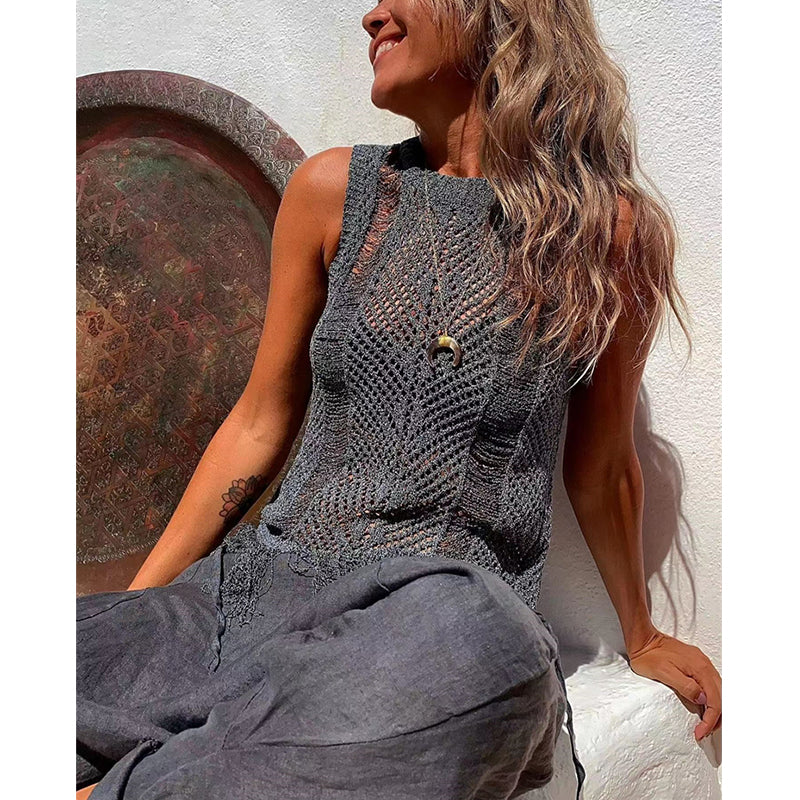 Débardeur Plage Léger Femme