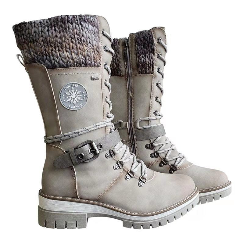 Bottes Martin à Talon Carré