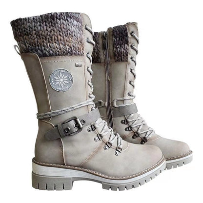 Bottes Martin à Talon Carré