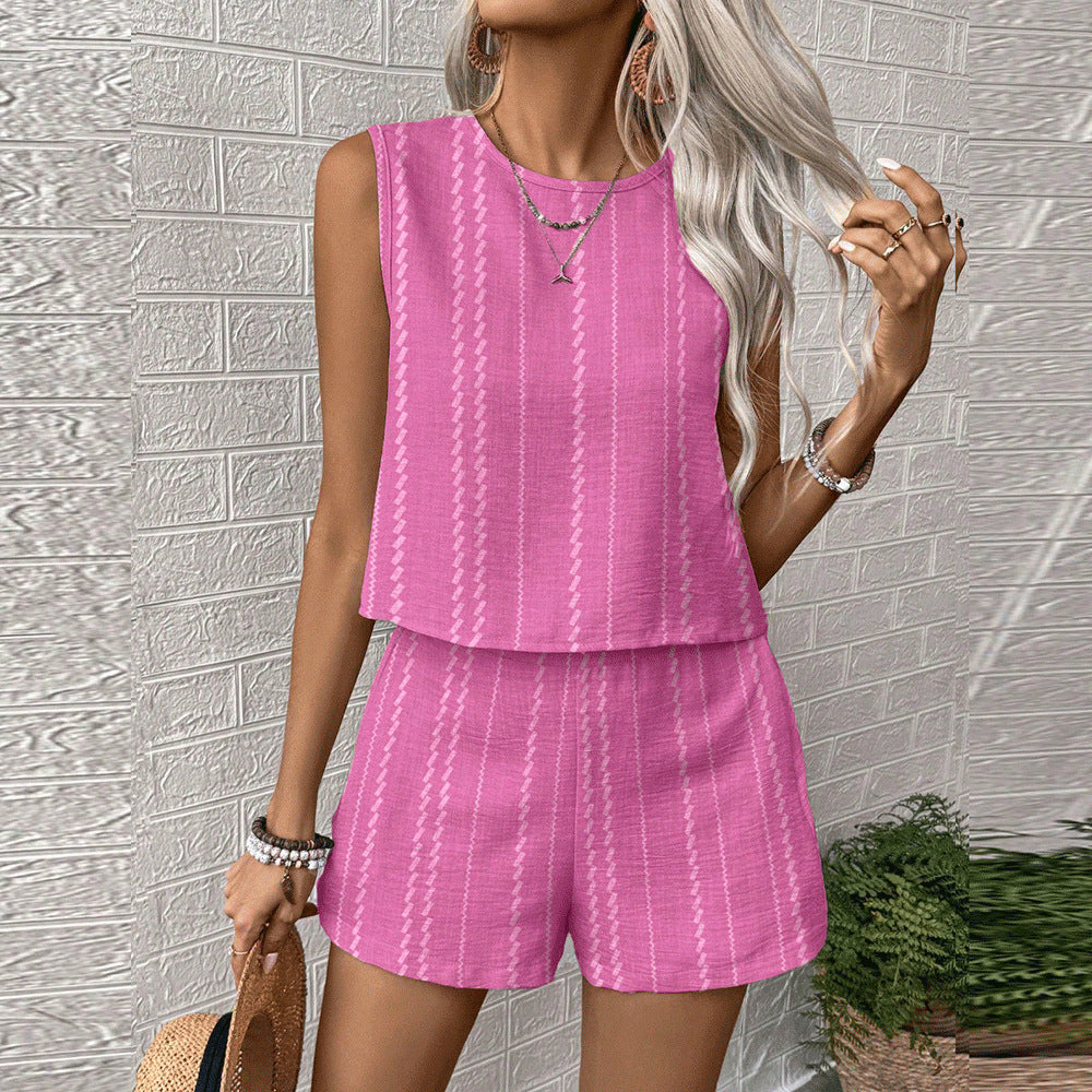 Ensemble Rayé Top & Short