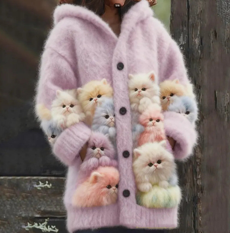 Veste Chat 3D