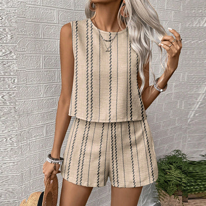 Ensemble Rayé Top & Short