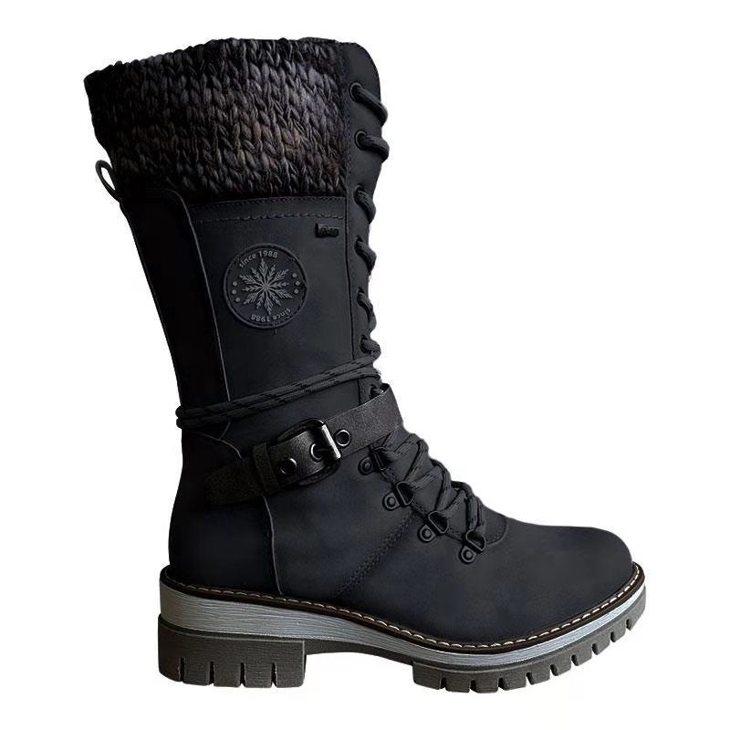Bottes Martin à Talon Carré