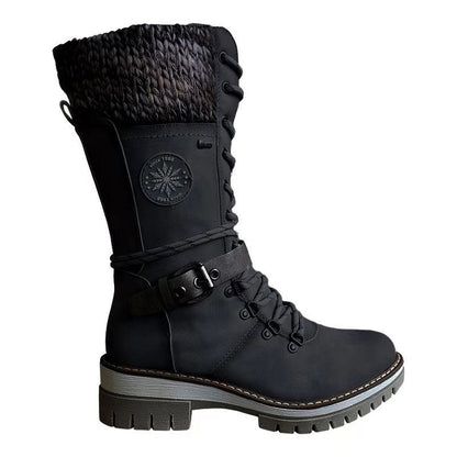 Bottes Martin à Talon Carré