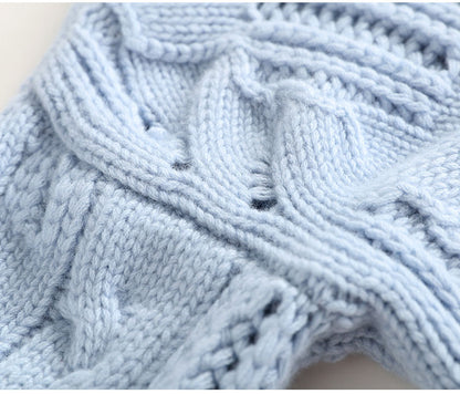 Pull ample en maille tricotée