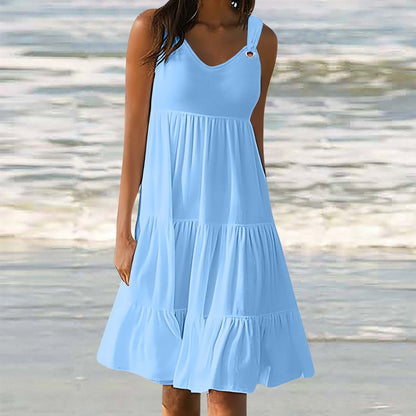 Robe élégante patchwork femme