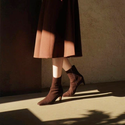 Bottes d’Hiver Cuir Premium