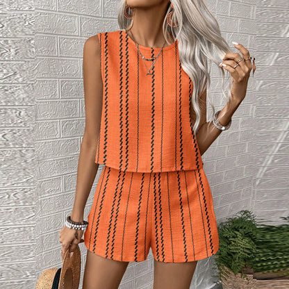 Ensemble Rayé Top & Short