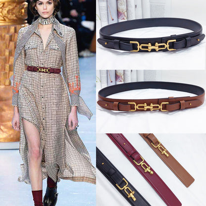 Ceinture Large Cuir Vachette