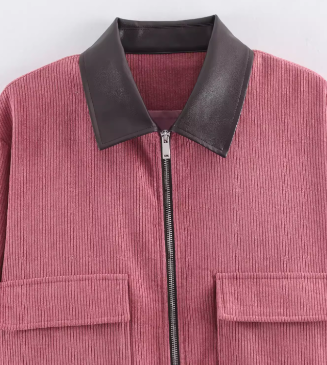 Veste Velours Côtelé 3 Couleurs Femme